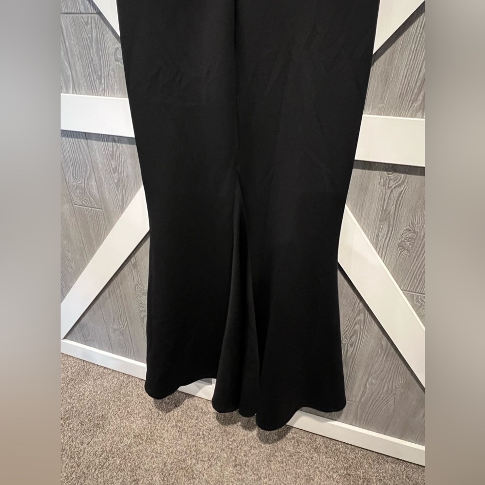 044. NEW Black Plus Size Mermaid Sleeveless Gown Formal Evening Dress 2X - Picture 7 of 7